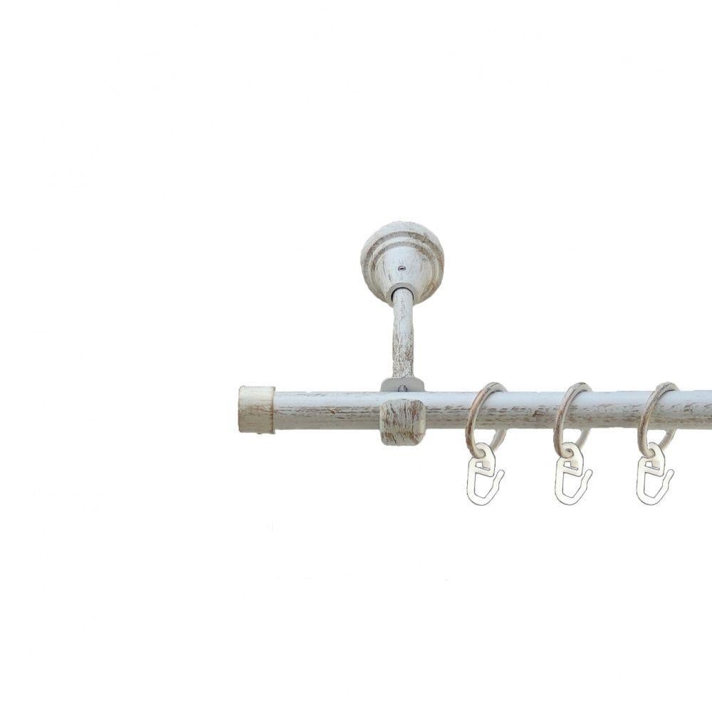 Карниз Orvit Заглушка однорядный гладкий 16 мм 200 см Белое золото (5478916) - фото 1 Карниз Orvit Заглушка однорядный гладкий 16 мм 200 см Белое золото (5478916) - фото 1