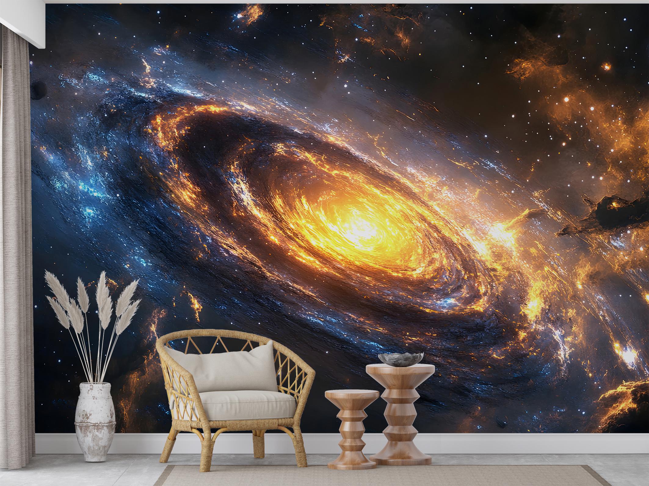 Фотообои флизелиновые Upstream Спиральная галактика в огненном сиянии 120х180 см (S5SPC-038/2) - фото 5 Фотообои флизелиновые Upstream Спиральная галактика в огненном сиянии 120х180 см (S5SPC-038/2) - фото 5