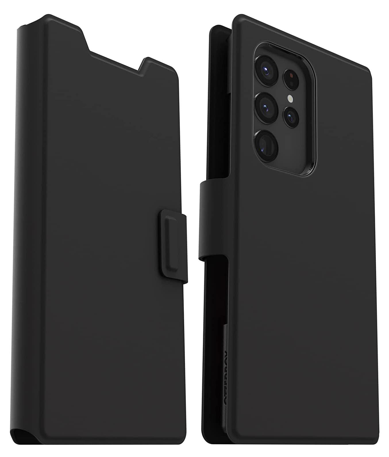 Чехол книжка противоударный OtterBox Strada Series Via 77-86602 Samsung Galaxy S22 Ultra (6.8") Black Чехол книжка противоударный OtterBox Strada Series Via 77-86602 Samsung Galaxy S22 Ultra (6.8") Black