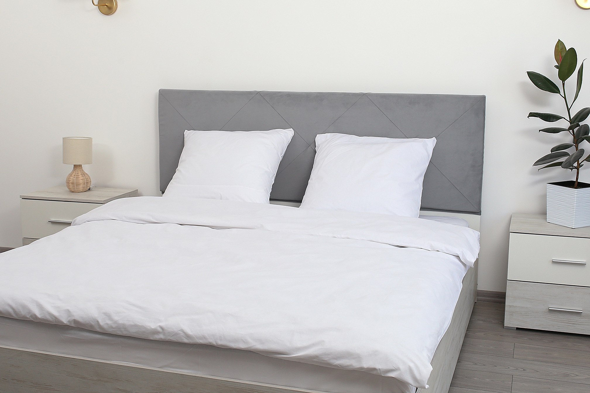 Комплект постельного белья Amore GWlux1155 бязь Белый (KPB-Ae-GWlux1155(50x70)_) - фото 2 Комплект постельного белья Amore GWlux1155 бязь Белый (KPB-Ae-GWlux1155(50x70)_) - фото 2