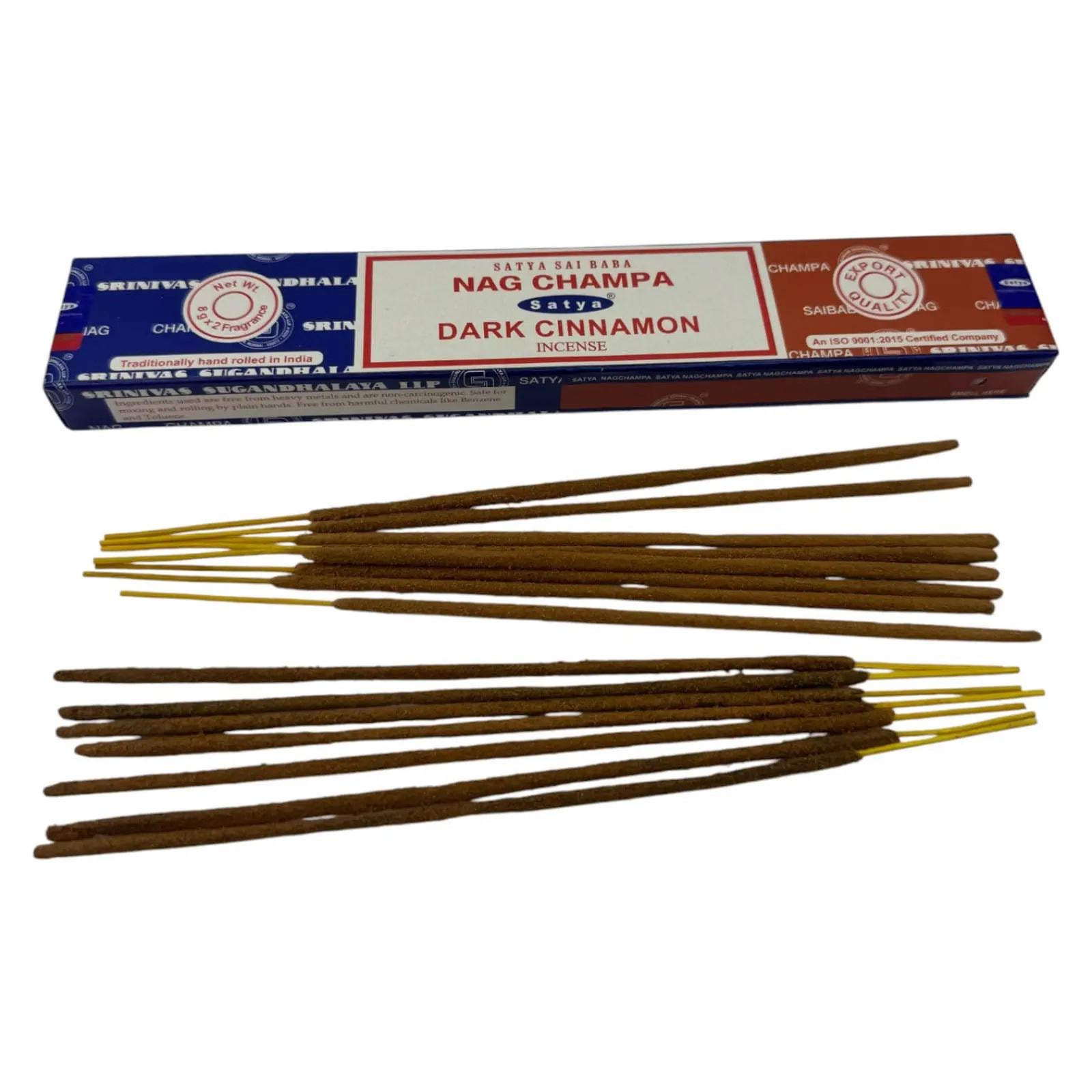 Аромапалички Nag Champa Dark Cinamon пилкові (36267-MZ)