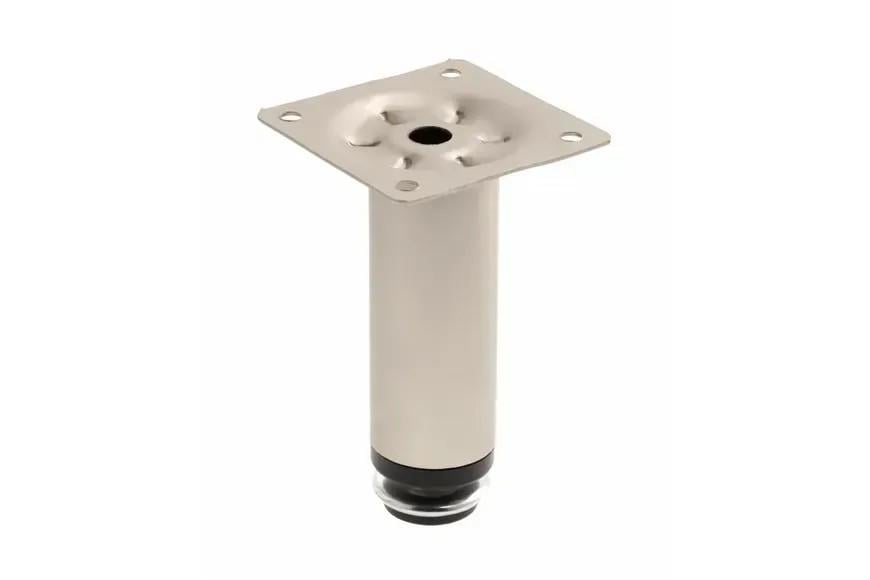 Ножка мебельная GTV D-30 100 мм Сатин Ножка мебельная GTV D-30 100 мм Сатин