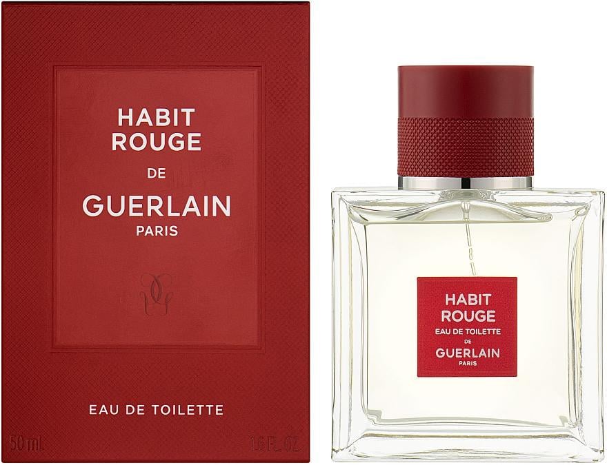 Туалетная вода для мужчин Guerlain Habit Rouge 50 мл (380732)