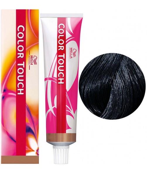 Краска для волос Wella Color Touch 60 мл 2/0 Черный