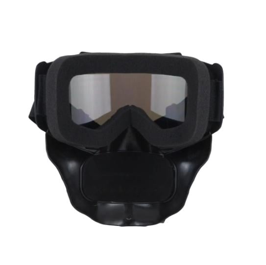 Маска для зимних видов спорта в форме черепа зеркальная линза (МГ-1019-52) - фото 2