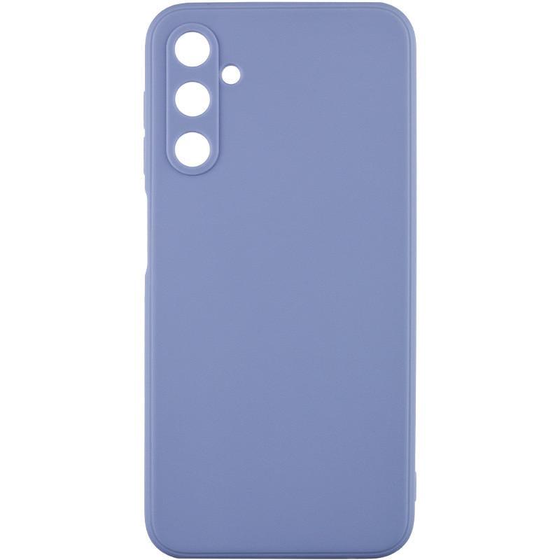 Противоударный Силиконовый чехол Candy Full Camera для Samsung Galaxy A25 5G Голубой/Mist Blue