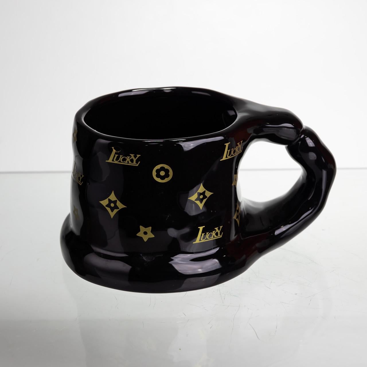 Чашка фарфоровая Light House LG-30164 BK 500 мл Черный