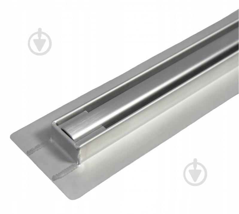 Трап для душу BW Tech Slim 110 см нержавіюча сталь поворотний вихід (RSK011100)