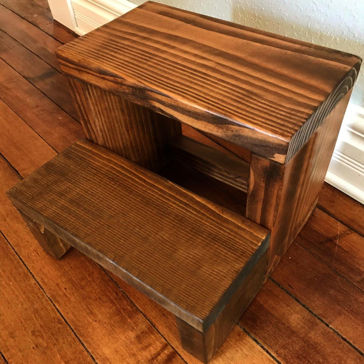 Скамейка-ступенька из дерева Маунтин Трюфель (ССТ-002328)