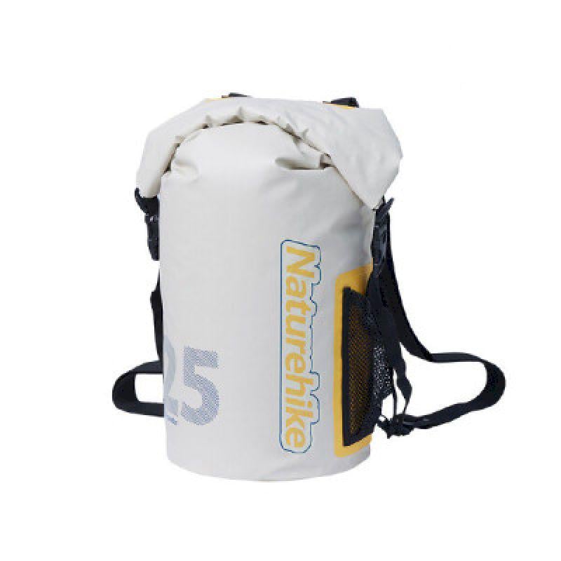 Гермомешок-рюкзак Naturehike CNK2300BS017 IPX6 водонепроницаемый 25 л Белый (697602392534)