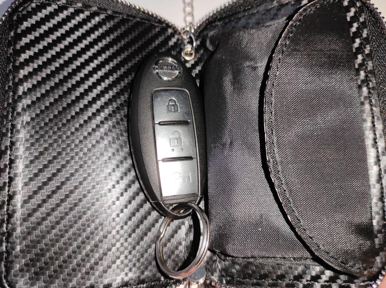 ЧЕХОЛ Фарадея на молнии (внутренний отдел) RFID Signal Blocking для Смарт ключей - антисканер противоугонный - фото 9 ЧЕХОЛ Фарадея на молнии (внутренний отдел) RFID Signal Blocking для Смарт ключей - антисканер противоугонный - фото 9