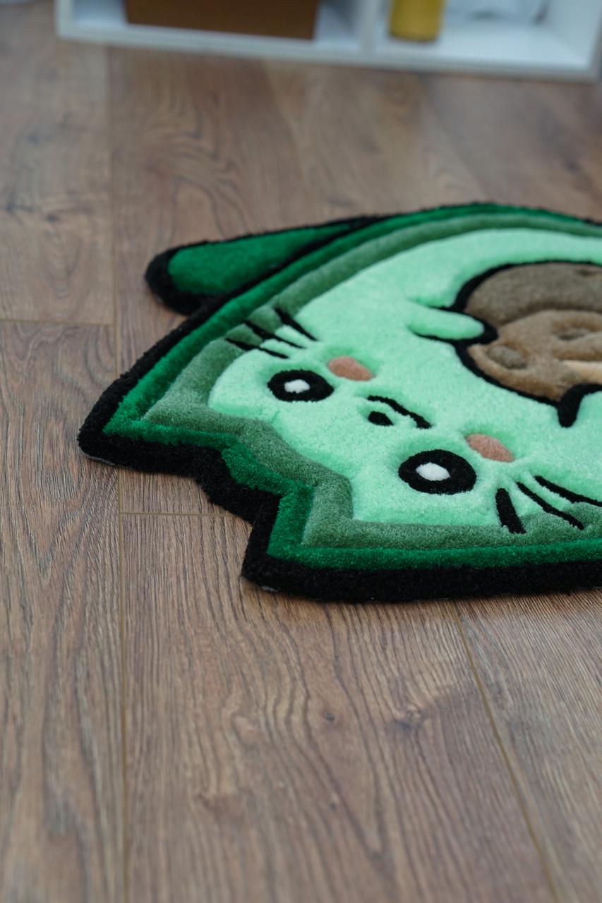 Килим ручної роботи АвоКотик 80x75 см - фото 4 Килим ручної роботи АвоКотик 80x75 см - фото 4