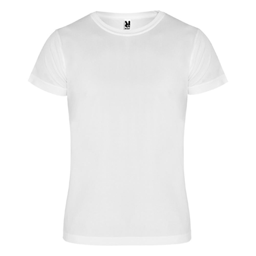 Футболка мужская Roly Camimera для спорта L Белый