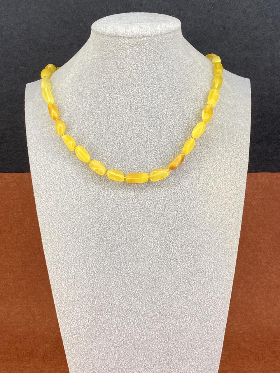 Ожерелье из янтаря лечебное 50 см (н-279) Ожерелье из янтаря лечебное 50 см (н-279)