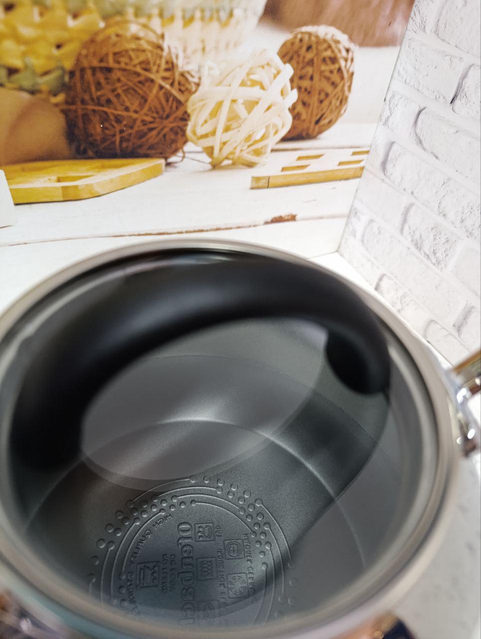 Чайник Ofenbach NB-100310 со свистком 2,5 л Стальной - фото 3