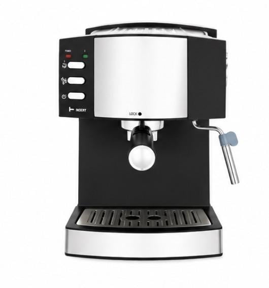 Кофеварка рожковая Domotec MS-113 850 Вт 1,6 л со стеклянной колбой