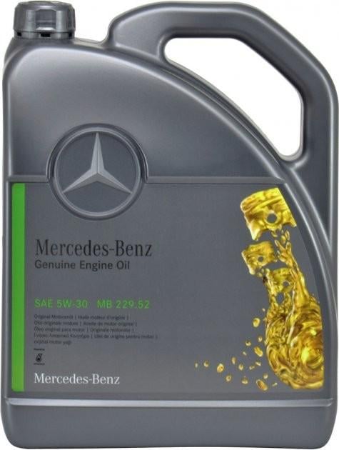 Моторное масло Mercedes-Benz 5W-30 MB 229,52 5 л (38500212)