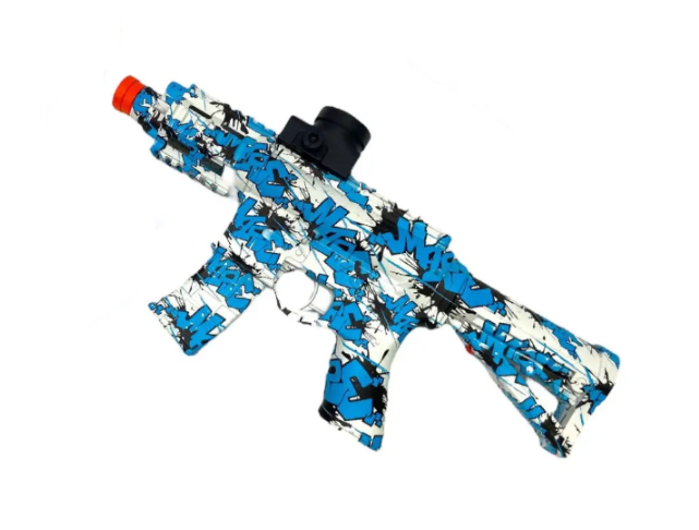 Автомат детский стреляющий водными шарами + 1500 орбиз Синий (M416)