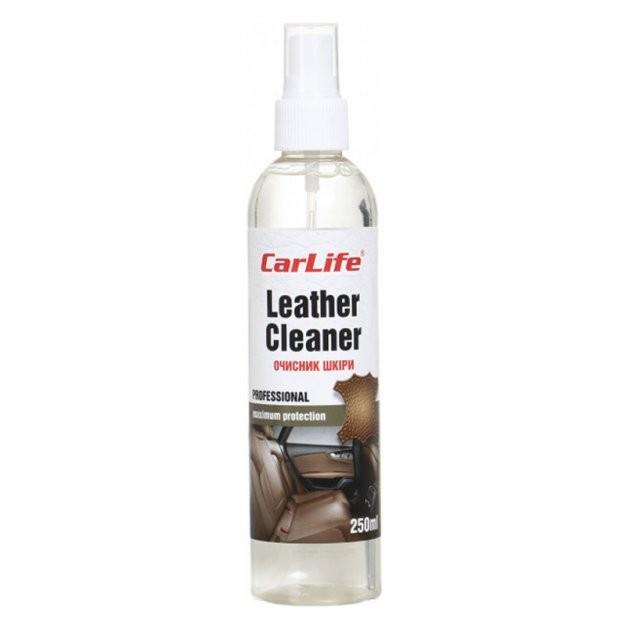 Очищувач шкіри CarLife Leather Cleaner 250 мл (CF032)