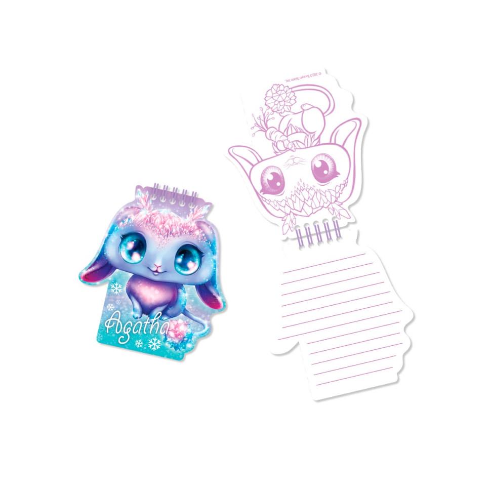 Блокнот великий пухнастий Агата Nebulous Stars 12523 2в1 міні на спіралі - фото 3 Блокнот великий пухнастий Агата Nebulous Stars 12523 2в1 міні на спіралі - фото 3