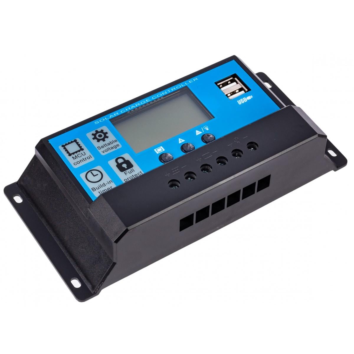 Регулятор солнечный Volt Polska SOL PWM 40A 2xUSB 12/24V (3IPSSOLU40)