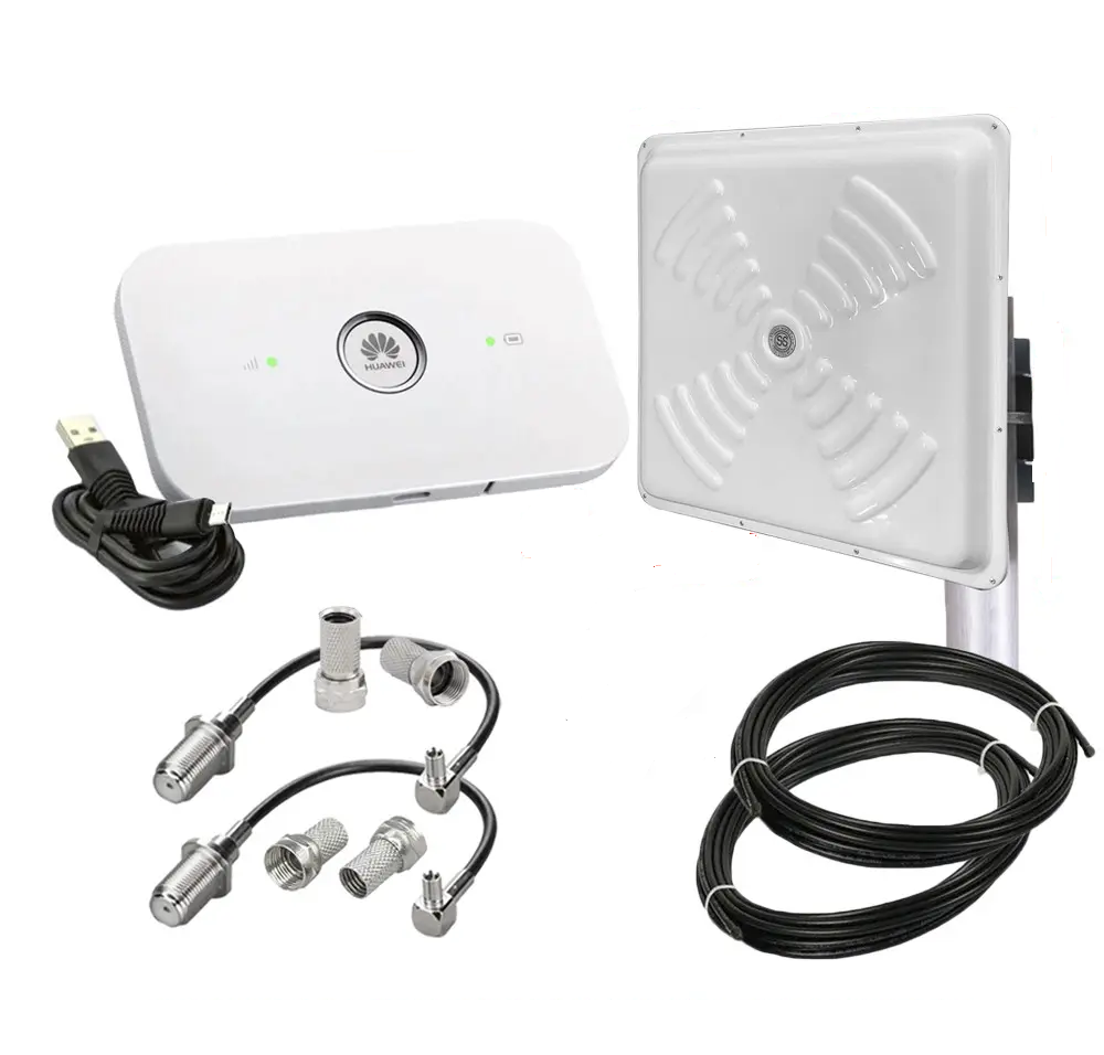 Комплект з Wi-Fi роутером Huawei E5573s-320 і антеною 4G LTE MIMO панельна Energy 2x24 Maxi (1987253306)
