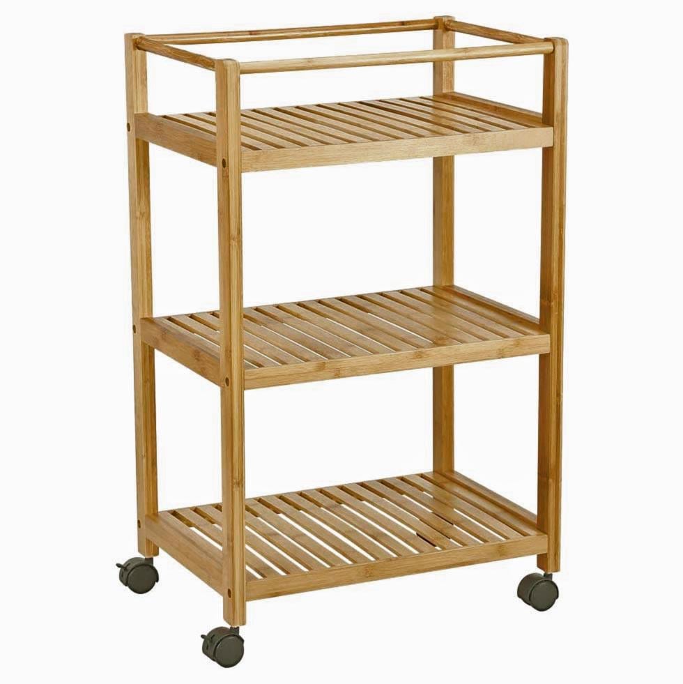 Столик сервірувальний з дерева Роскілле Сієна (ЭТК-000405)