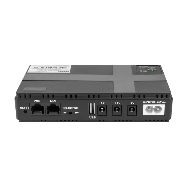 Источник бесперебойного питания для WI-Fi роутера UPS 10400 mAh/18W с выходом 5V/9V/12V