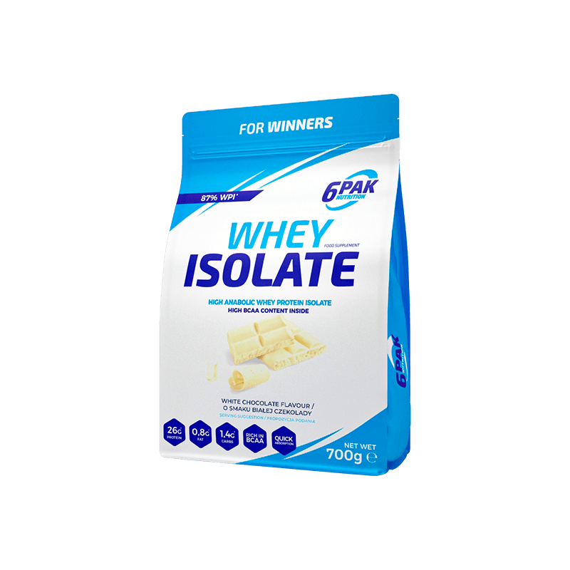 Протеин изолят Whey Isolate 700 г White Chocolate Протеин изолят Whey Isolate 700 г White Chocolate