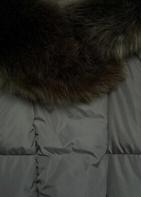 Пальто жіноче Mango 77009605 M Сіро-зелений (0004) - фото 7 Пальто жіноче Mango 77009605 M Сіро-зелений (0004) - фото 7