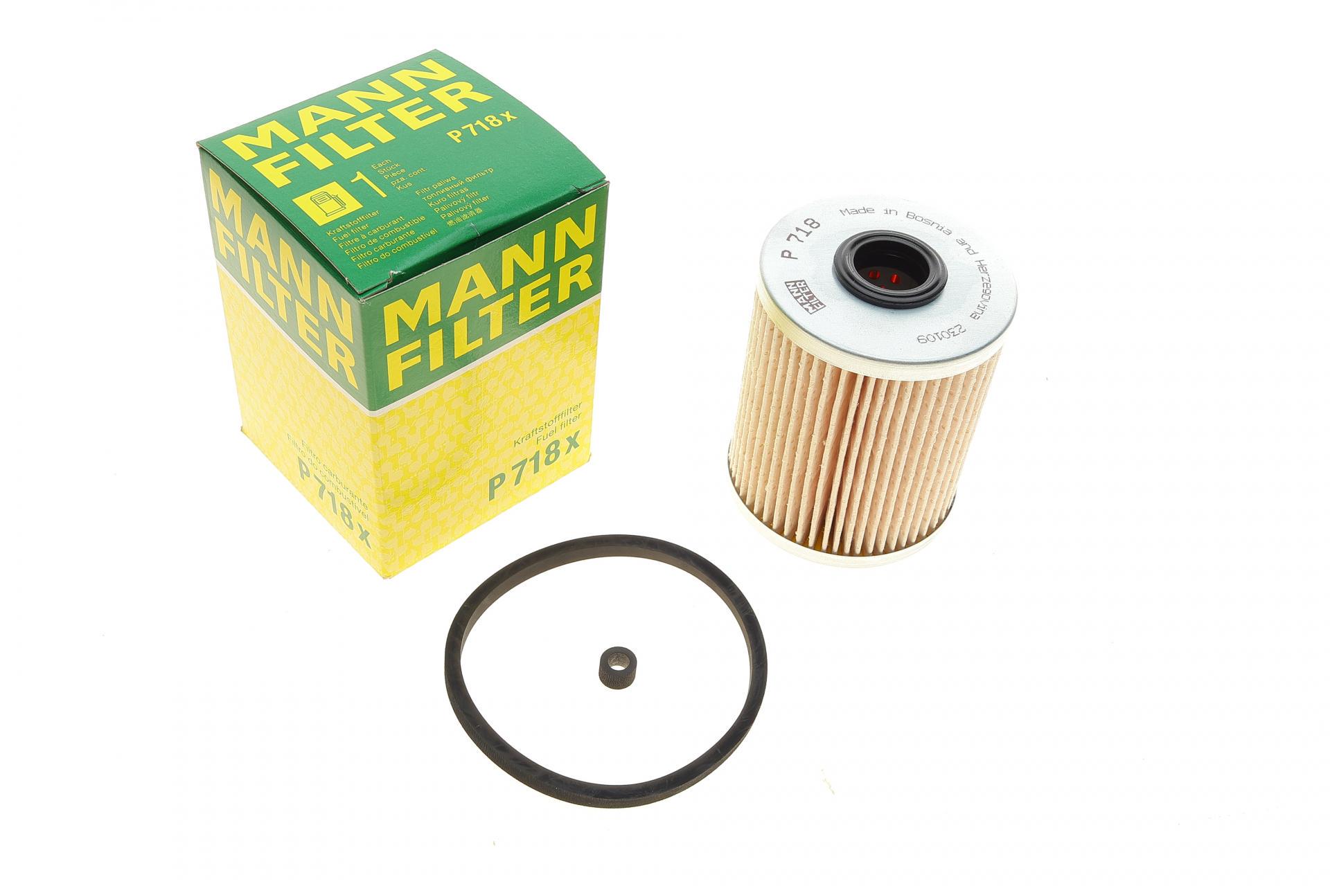 Фильтр топливный Mann-Filter для Renault Master/Opel Movano/Nissan Interstar 1,9-3,0 dCI/CDTI 01- (P 718 X)