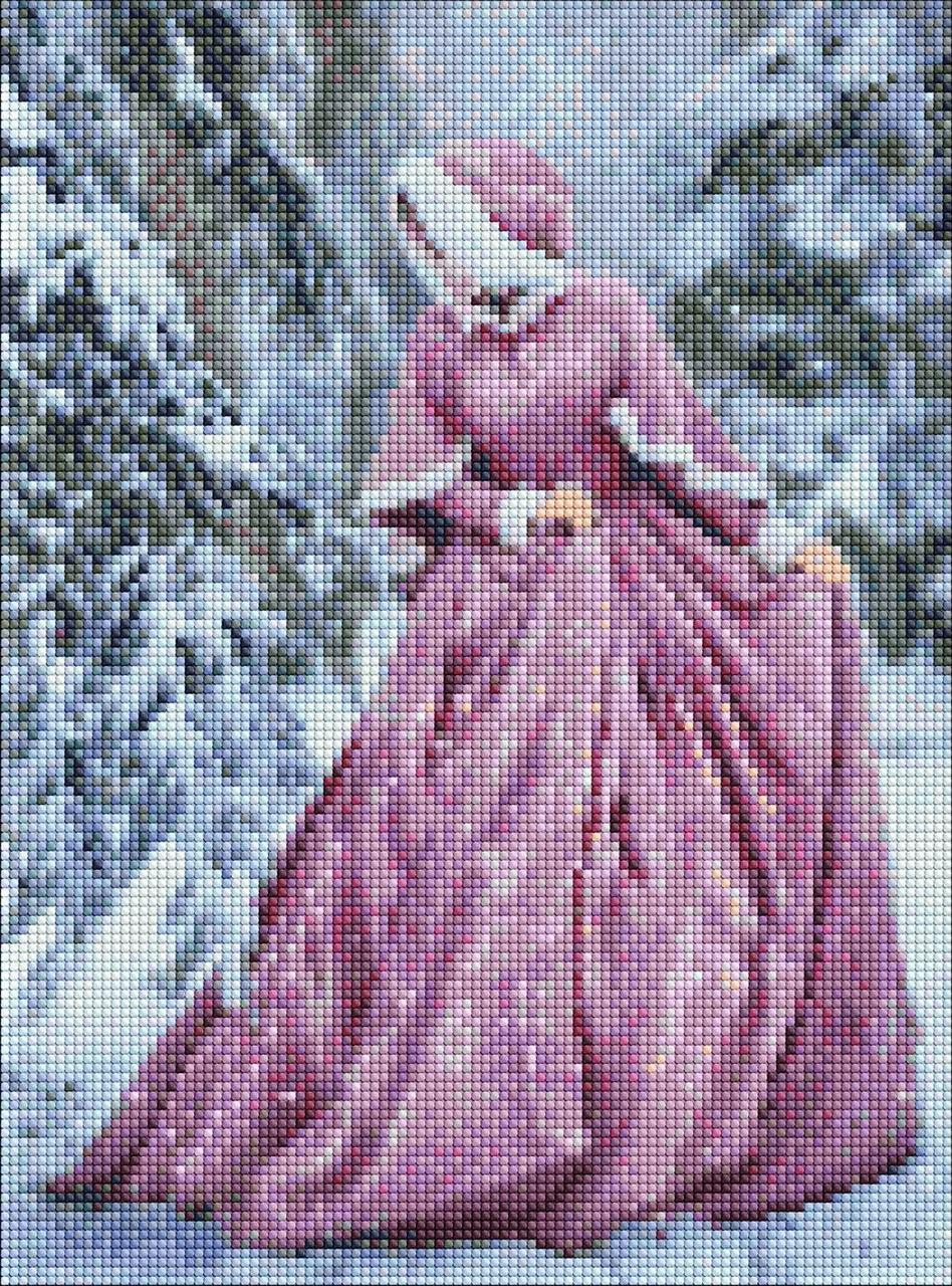 Алмазная мозаика Идейка Сказочная прогулка AMO7254 холст на подрамнике 30x40 см (1705789914)