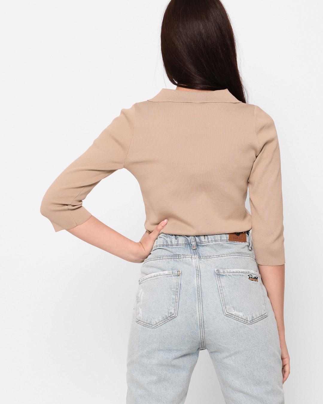 Топ женский Carica-6579-10 XS-S Бежевый (2000002401544) - фото 4 Топ женский Carica-6579-10 XS-S Бежевый (2000002401544) - фото 4