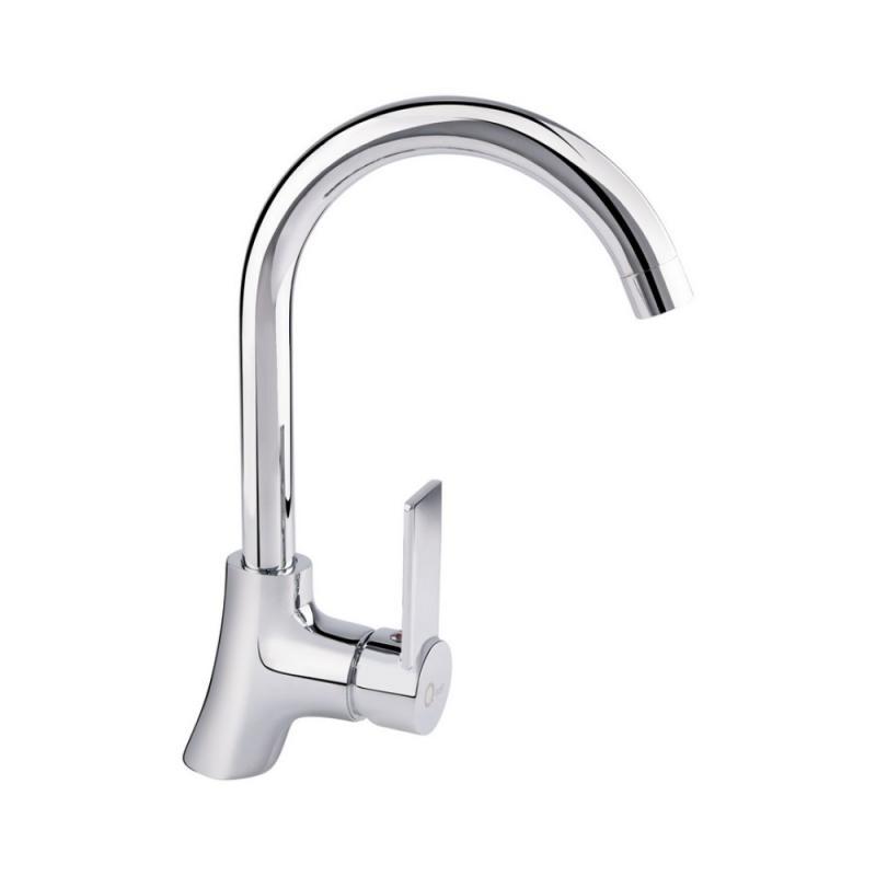 Кухонный смеситель Q-tap Form U на гайке k35 (CRM 007F-1)