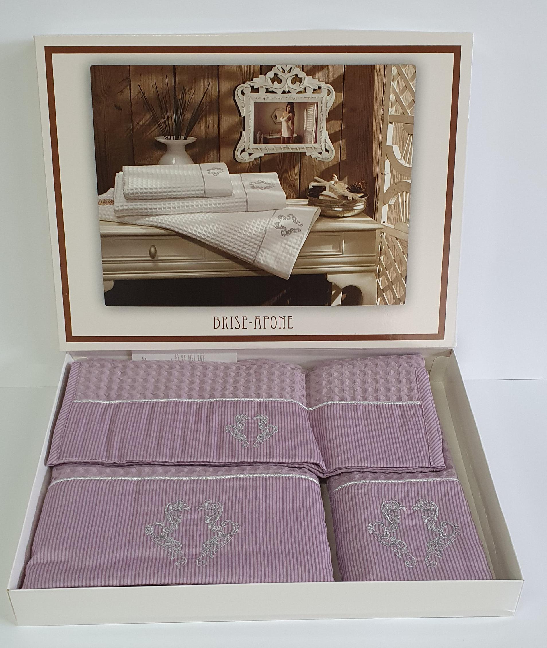 Набор полотенец Maison D'or 3 шт. Brise Apone Dark Lilac (CN3853)