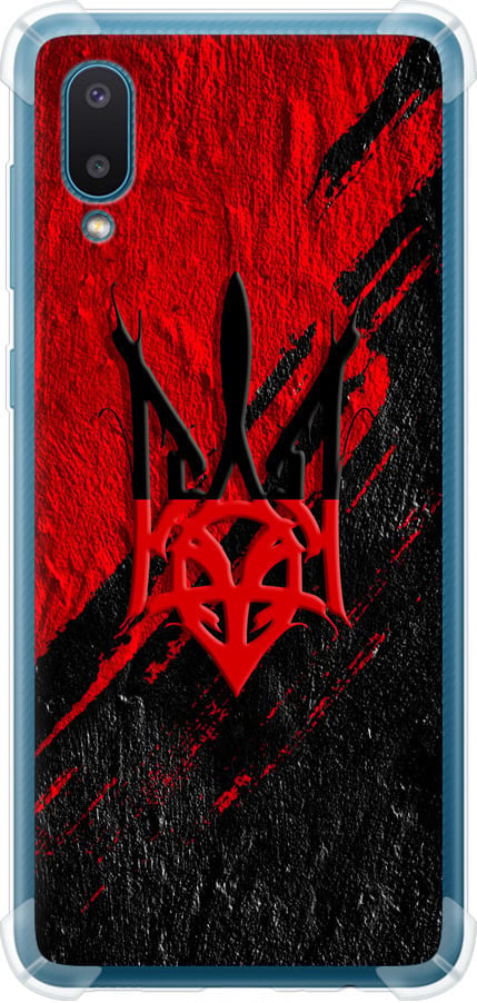 Чехол на Samsung Galaxy A02 A022G Герб v4 (5293sp-2260-42517)