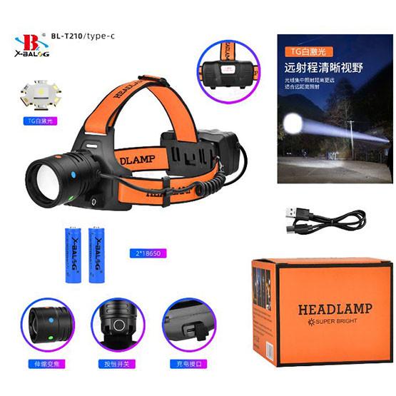 Ліхтар налобний акумуляторний BL-T210-TG (2447070584) - фото 3 Ліхтар налобний акумуляторний BL-T210-TG (2447070584) - фото 3