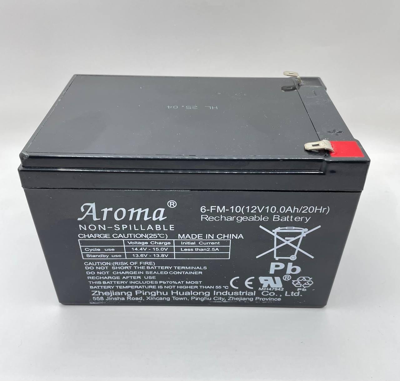 Акумуляторна батарея Aroma 12V 10AH 6-FM-10 для дитячого транспорту (a4485)