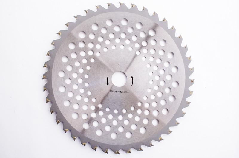 Нож с победитом углубленная тарелка 25,4х255 мм 40 зубов (0805)