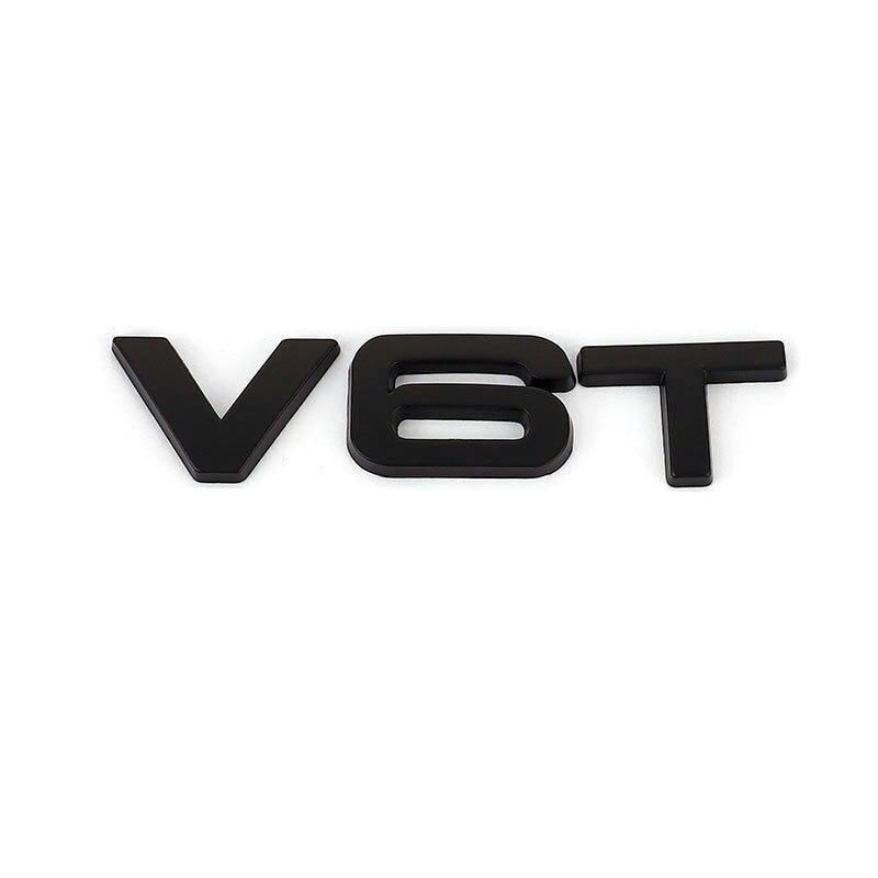 Эмблема V6T Черный (1672773466)