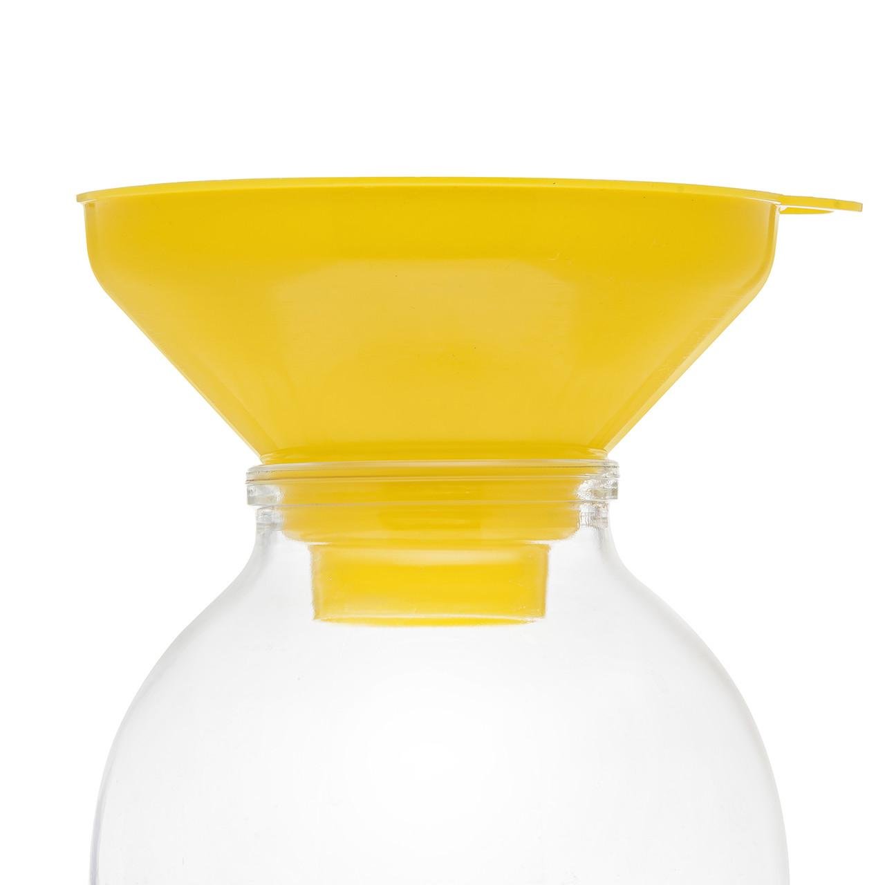 Воронка пластиковая Ø 15,5 см с широким горлом на банку Желтый (1732283724) - фото 8 Воронка пластиковая Ø 15,5 см с широким горлом на банку Желтый (1732283724) - фото 8
