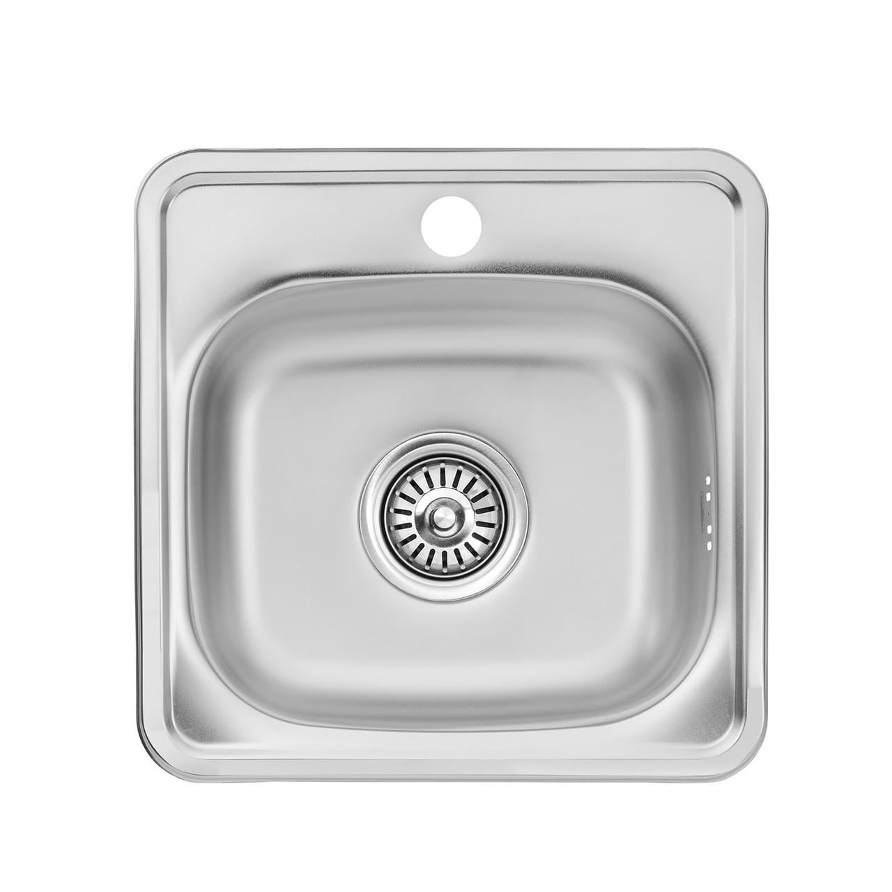 Мойка для кухни Kroner KRP Satin 3838 0,6 мм
