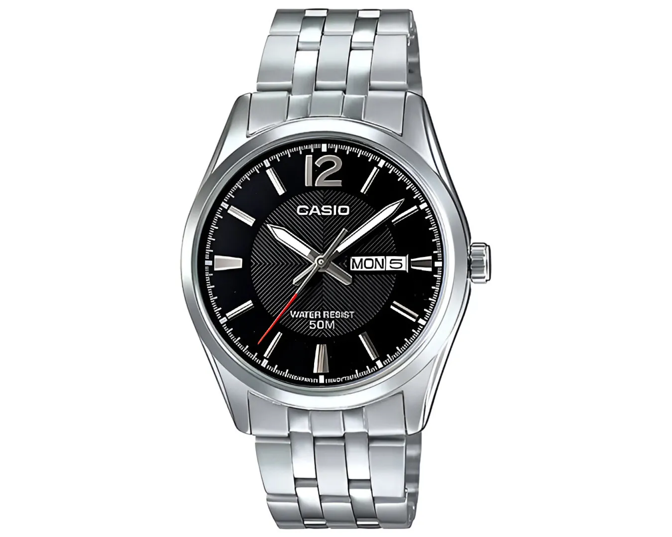 Наручные часы мужские Casio MTP-1335D-1A d 38 мм Серебряный (2521013131)