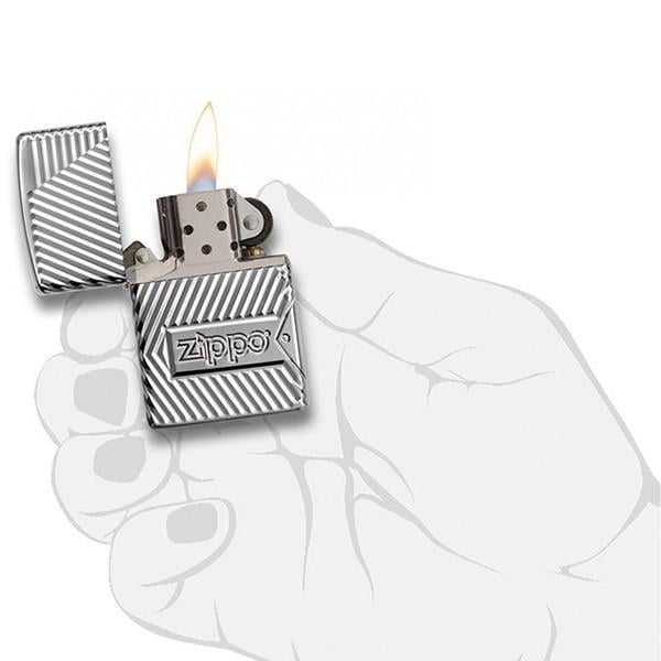 Зажигалка ZIPPO Bolts Design Armor - фото 6 Зажигалка ZIPPO Bolts Design Armor - фото 6