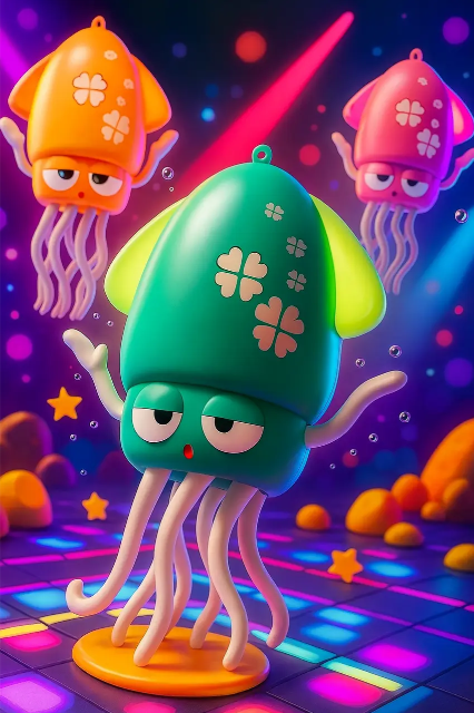 Интерактивная игрушка Осьминог танцующий со звуковыми эффектами Зеленый (10379) - фото 10 Интерактивная игрушка Осьминог танцующий со звуковыми эффектами Зеленый (10379) - фото 10