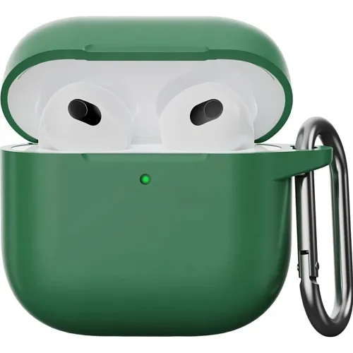 Чехол для наушников ArmorStandart Hang Case for AirPods 4 Needle Green (ARM81289)