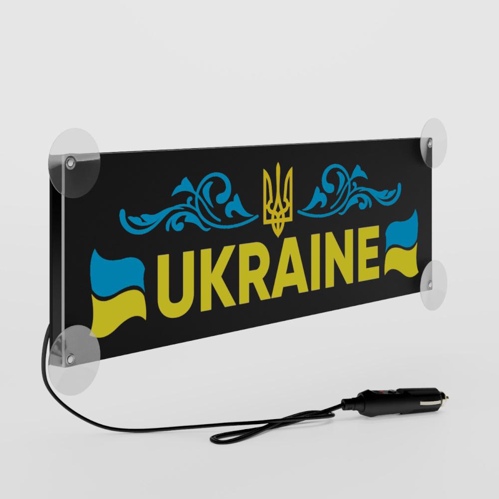 Табличка UKRAINE 485x150 мм (LPOSL0019)