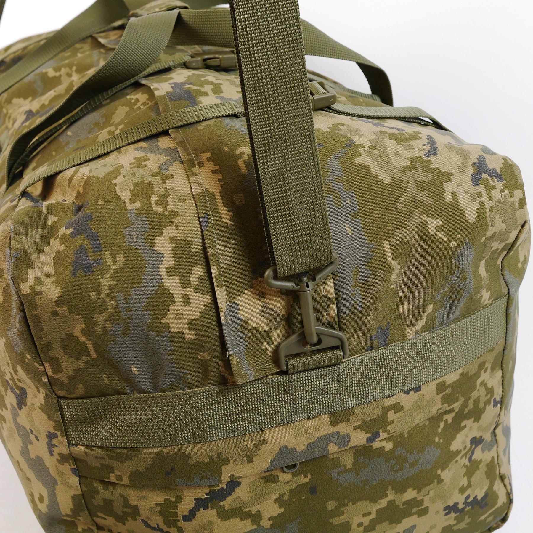 Сумка военная Kiborg BAG водоотталкивающая 130 л Пиксель B - фото 7