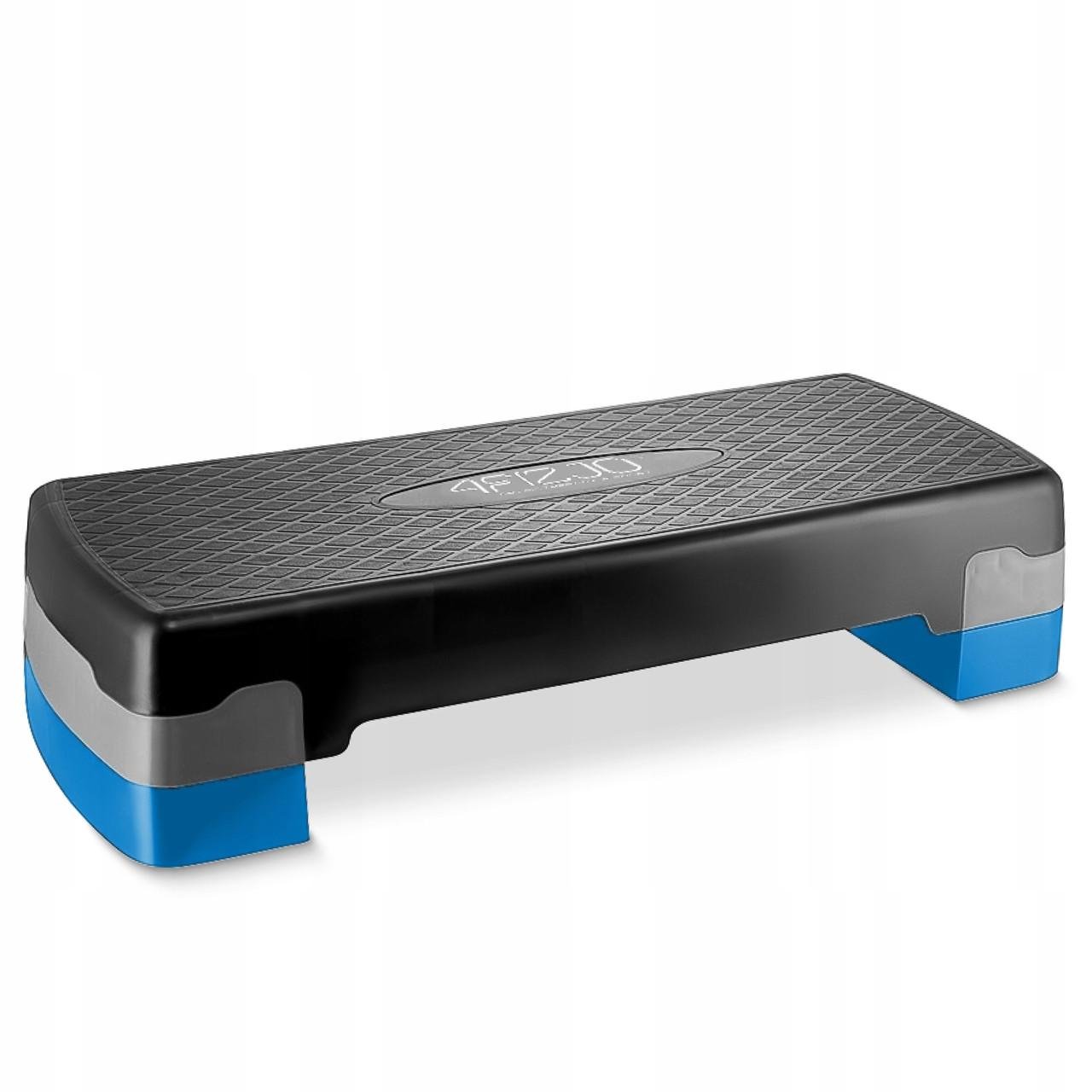 Степ-платформа 2-ступенчатая 4fizjo 69х28х10-15 см Black/Blue (P-5907222931370)