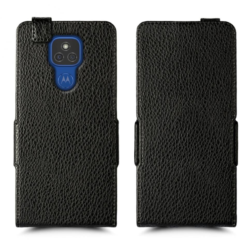Чехол флип Liberty для Motorola Moto E7 Plus Черный (70693)